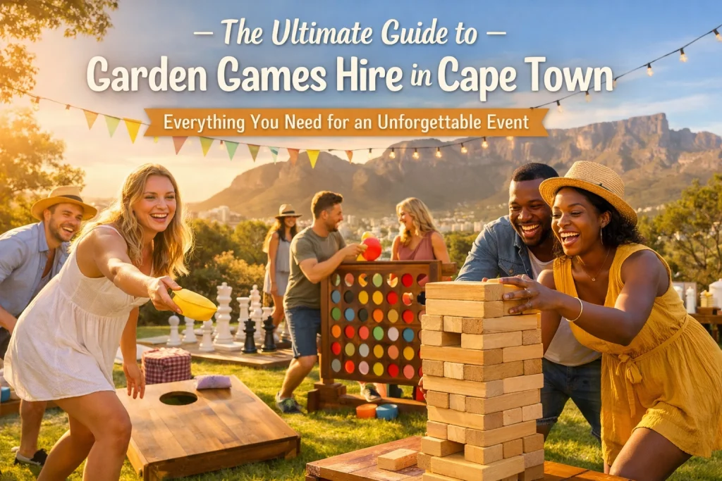 The Ultimate Guide to Garden Games Hire in Cape Town: Everything You Need for an Unforgettable Event